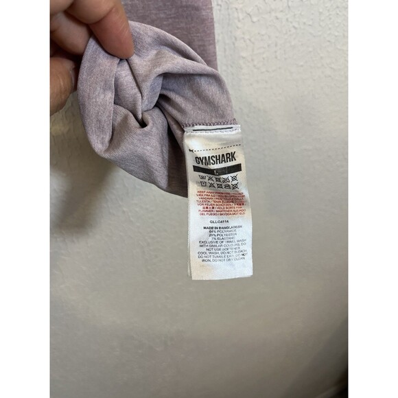 Gymshark Women's Adapt Marl Seamless Leggings Light Purple Size  L - Picture 7 of 8